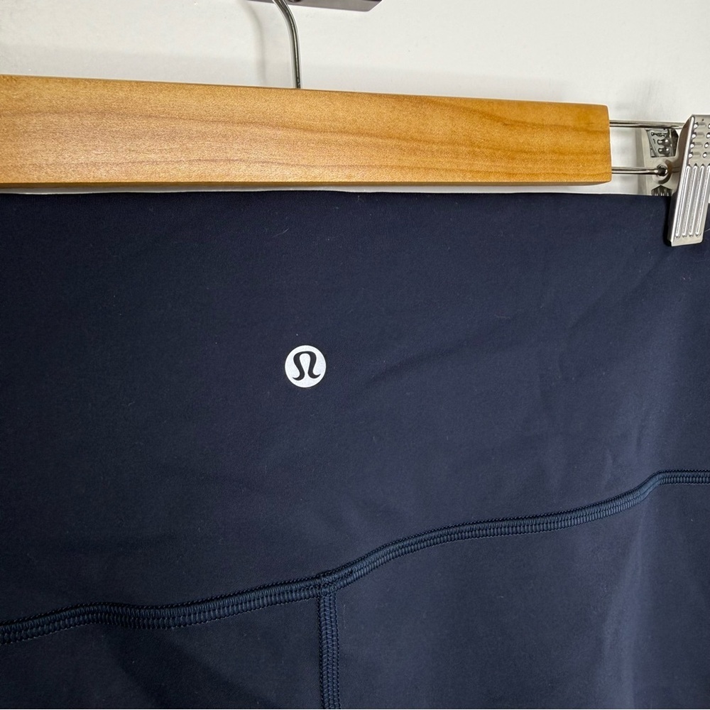 LULULEMON True Navy Wunder Train High Rise Short 6” - Picture 5 of 6